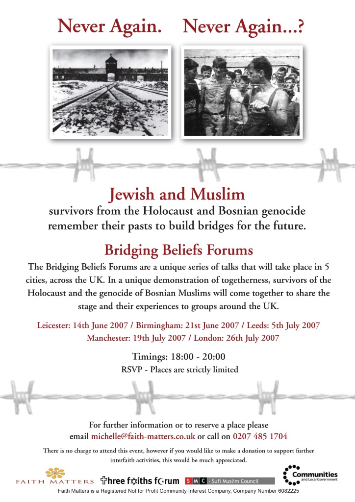 The Forums Project – Bridging Beliefs Forums Project